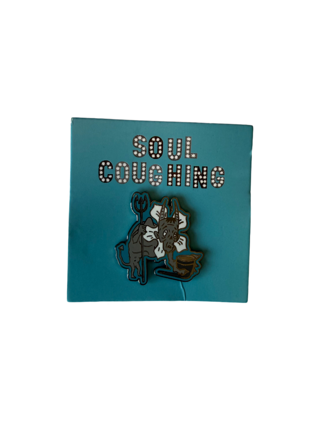 Ruby Devil Pin