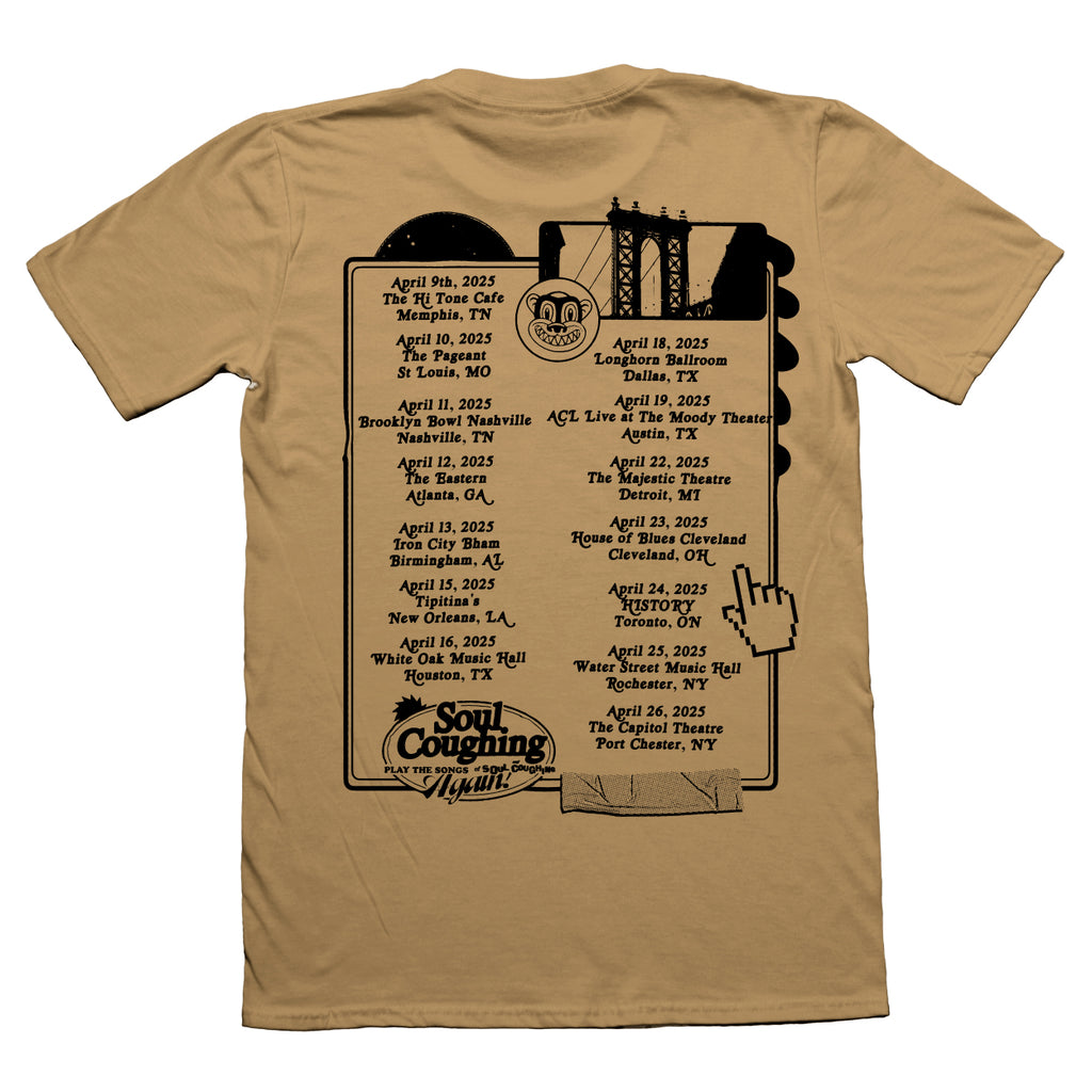 2025 Tour Tee - Natural