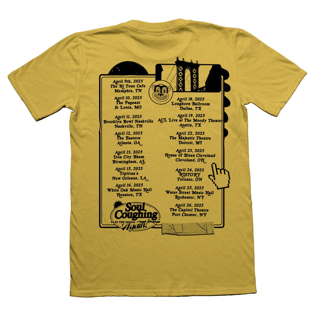 2024 Tour Yellow Tee